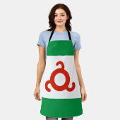 Ingushetia Flag Schort (Gedragen)