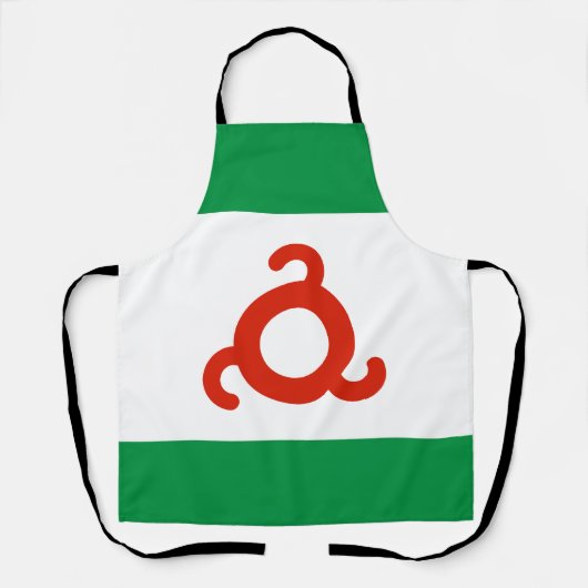 Ingushetia Flag Schort (Voorkant)