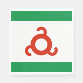 Ingushetia Flag Servet (Voorkant)