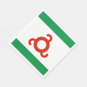 Ingushetia Flag Servet (Hoek)