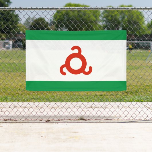 Ingushetia Flag Spandoek (Insitu)