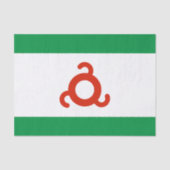 Ingushetia Flag Tissuepapier (Voorkant)