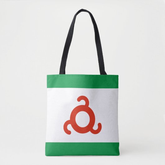 Ingushetia Flag Tote Bag (Voorkant)
