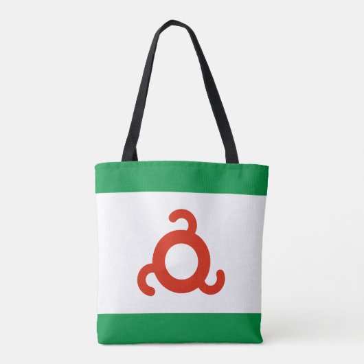 Ingushetia Flag Tote Bag (Achterkant)