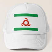 Ingushetia Flag Trucker Pet (Voorkant)
