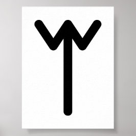 INGUZ Noordse Rune (Vruchtbaarheid, Groei) | Elder Poster
