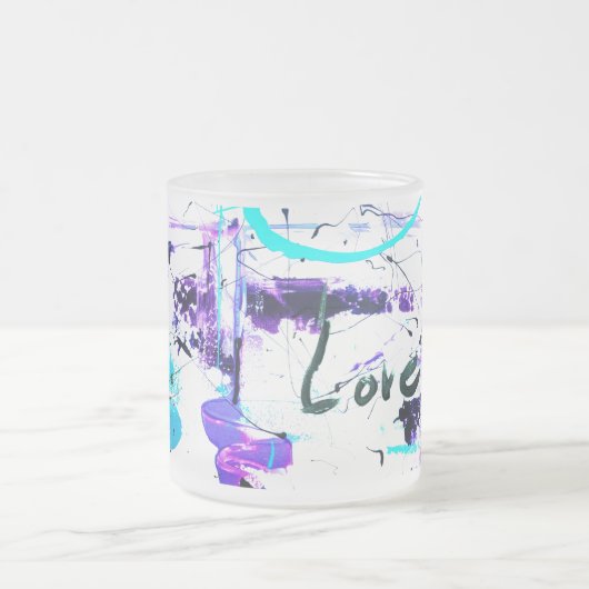 Inh. Love 2. Matglas Koffiemok (Center)