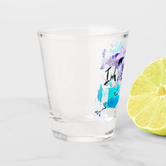 Inh. Love 2. Shot Glas (Links)