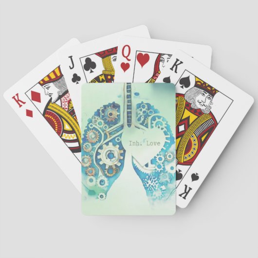 Inh. Love 5  Pokerkaarten (Achterkant)