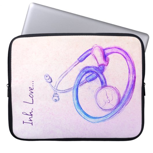Inh. Love Laptop Sleeve (Voorkant)