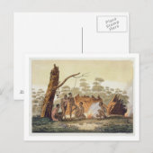 Inhabitants van Loro, New Holland, bord 60 uit L. Briefkaart (Voorkant / Achterkant)