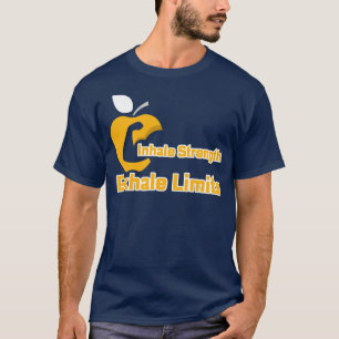 Inhalatiekracht, uitademingsgrenzen – Motivatie T-shirt