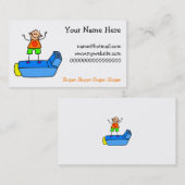 Inhalator Kind Visitekaartje (Voorkant / Achterkant)