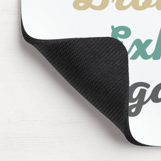 Inhale brownies vergroot de negatieve Muismat (Hoek)