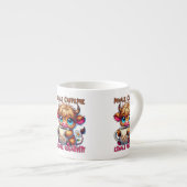 Inhale Caffeine Exhale Negativity Espresso Kop (Voorkant rechts)