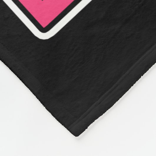 Inhale Caffeine Exhale Negativity Fleece Deken (Hoek)