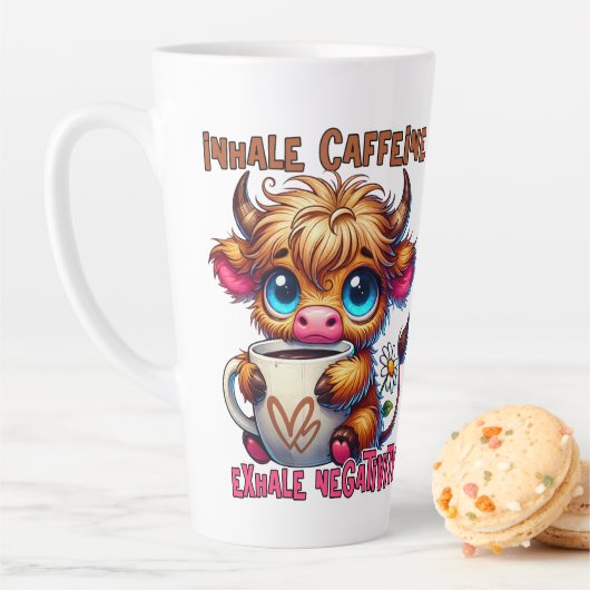 Inhale Caffeine Exhale Negativity  Latte Mok (In situ)