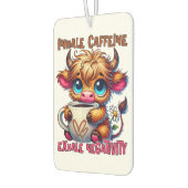 Inhale Caffeine Exhale Negativity  Luchtverfrisser (Links)