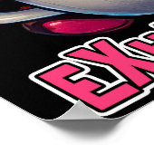 Inhale Caffeine Exhale Negativity Poster (Hoek)