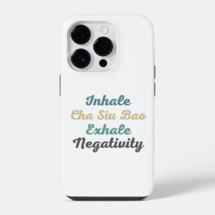 Inhale Cha Siu Bao Exhale Negativiteit Hoesje iPhone 14 Plus Hoesje