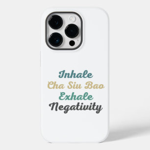 Inhale Cha Siu Bao Exhale Negativiteit Telefoontas Case-Mate iPhone 14 Pro Hoesje