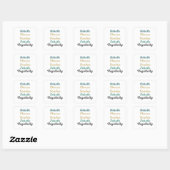 Inhale Cheese Fondue Exhale Negatitivity Stickers (Vel)