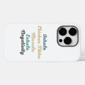 Inhale Chicken Tikka Masala Exhale Negativiteit Case-Mate iPhone Case (Achterkant (horizontaal))