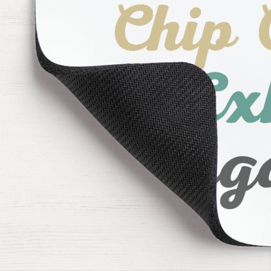 Inhale Chocolate Chip Cookies Exhale Negativiteit Muismat (Hoek)