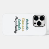 Inhale Churros Exhale Negatition Phone Case (Achterkant (horizontaal))