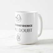 INHALE CONFIDENTIE EXHALE TWIJFEL KOFFIEMOK (Voorkant rechts)