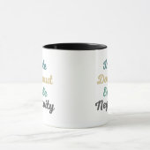 Inhale Doughnut Exhale Negatitivity-Mokken en beke Mok (Midden)