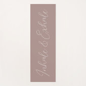 Inhale & Exhale Fitness Yoga Mat (Voorkant)