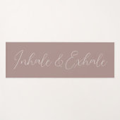 Inhale & Exhale Fitness Yoga Mat (Voorkant (horizontaal))