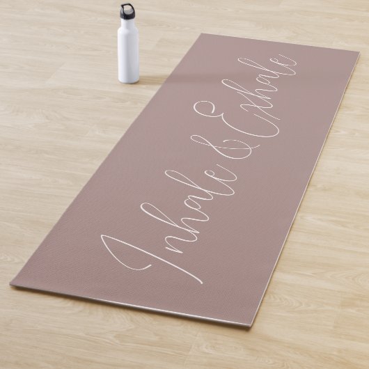 Inhale & Exhale Fitness Yoga Mat (In situ)