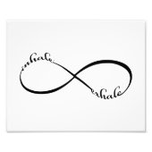 Inhale Exhale Foto Afdruk (Voorkant)