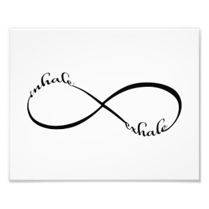 Inhale Exhale Foto Afdruk