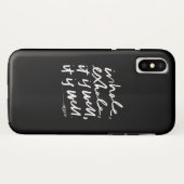 Inhale, Exhale, het is goed. Case-Mate iPhone Case (Achterkant (horizontaal))