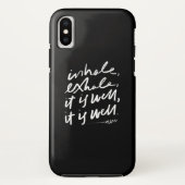 Inhale, Exhale, het is goed. Case-Mate iPhone Case (Achterkant)