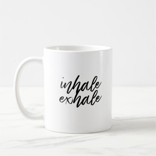 Inhale Exhale Koffiemok (Links)