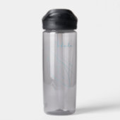 Inhale, Exhale – Mindful Hydration Bottle Waterfles (Achterkant)