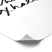 Inhale Exhale - Motivatie Citaat Kantoor Decor Poster (Hoek)