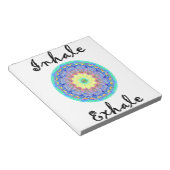 inhale exhale notitieblok (Schuin)