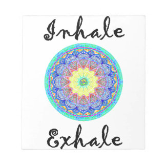 inhale exhale notitieblok