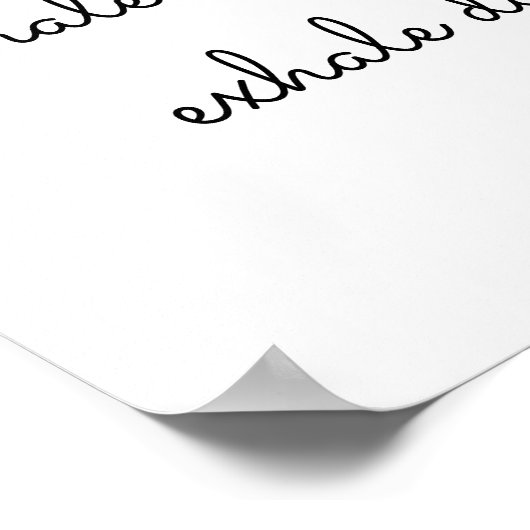 inhale exhale poster (Hoek)