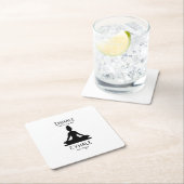 Inhale Exhale Yoga Kartonnen Onderzetters (Insitu)