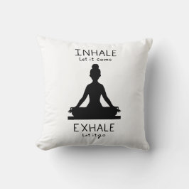 Inhale Exhale Yoga Kussen
