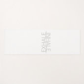 Inhale Exhale Yoga Mat (Voorkant (horizontaal))