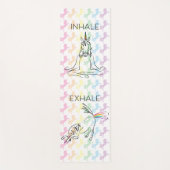 Inhale Exhale Yoga/Meditatie Unicorn Yogamat (Voorkant)
