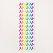 Inhale Exhale Yoga/Meditatie Unicorn Yogamat (Achterkant)