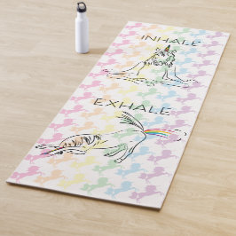 Inhale Exhale Yoga/Meditatie Unicorn Yogamat
